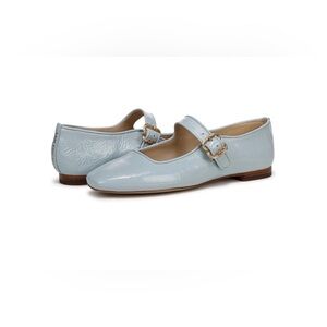 Sam Edelman Light Blue Mary Jane Flats